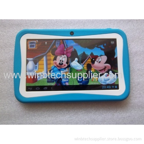 Children Tablet Pc Android 4.1 Kids Tablet Pc Customized For Children Study Software Free Provide Multi-language 